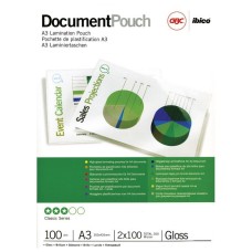 Lamineerkotid GBC A3 100mic läikiv 100pakk