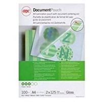 Lamineerkotid GBC A4 125mic läikiv 100pakk Lamineerkotid GBC A4 125mic läikiv 100pakk
