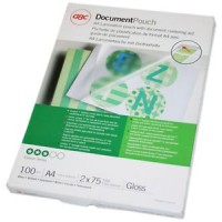 Lamineerkotid GBC A4 75mic läikiv 100pakk Lamineerkotid GBC A4 75mic läikiv 100pakk
