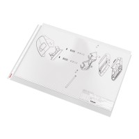 Esselte A3 kiletaskute 50-pakk, horisontaal Esselte A3 kiletaskute 50-pakk, horisontaal