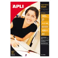 Foto paber APLI A4 120g matt 100-lk