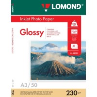 Foto paber LOMOND, läikiv, A3, 230gsm, 50 lehte Foto paber LOMOND, läikiv, A3, 230gsm, 50 lehte