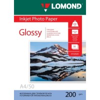 Foto paber LOMOND, läikiv, A4, 200gsm, 50 lehte Foto paber LOMOND, läikiv, A4, 200gsm, 50 lehte