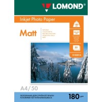 Foto paber LOMOND, matt, A4, 180gsm, 50 lehte Foto paber LOMOND, matt, A4, 180gsm, 50 lehte