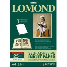Foto paber LOMOND, iseliimuv, läikiv, A4, 25 lehte Foto paber LOMOND, iseliimuv, läikiv, A4, 25 lehte