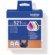 Brother LC521 multipakk Brother LC521 multipakk