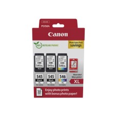 Canon PG-545XLx2 / CL-546XL multipakk foto Canon PG-545XLx2 / CL-546XL multipakk foto