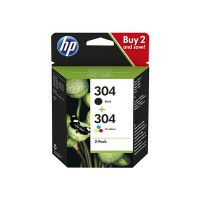 HP 304 multipakk tindid 3JB05AE