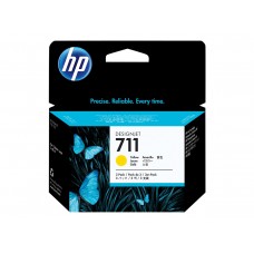 HP 711 3-pakk kollane tint CZ136A